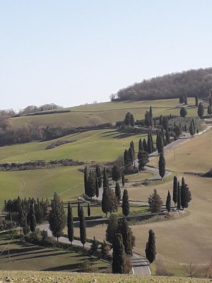Villa Agriturismo Campo Alla Piana Monticchiello Exterior foto